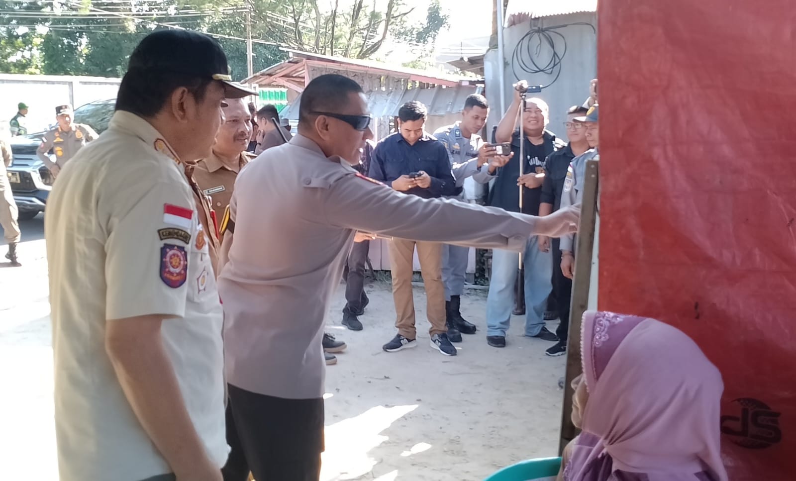 PSU di Kelurahan Candi Berlangsung Aman, Kapolres Kobar Ucapkan Terima Kasih