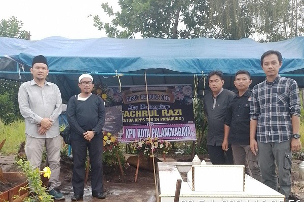 Diduga Sesak Nafas, Ketua KPPS di Kota Palangka Raya Meninggal Dunia