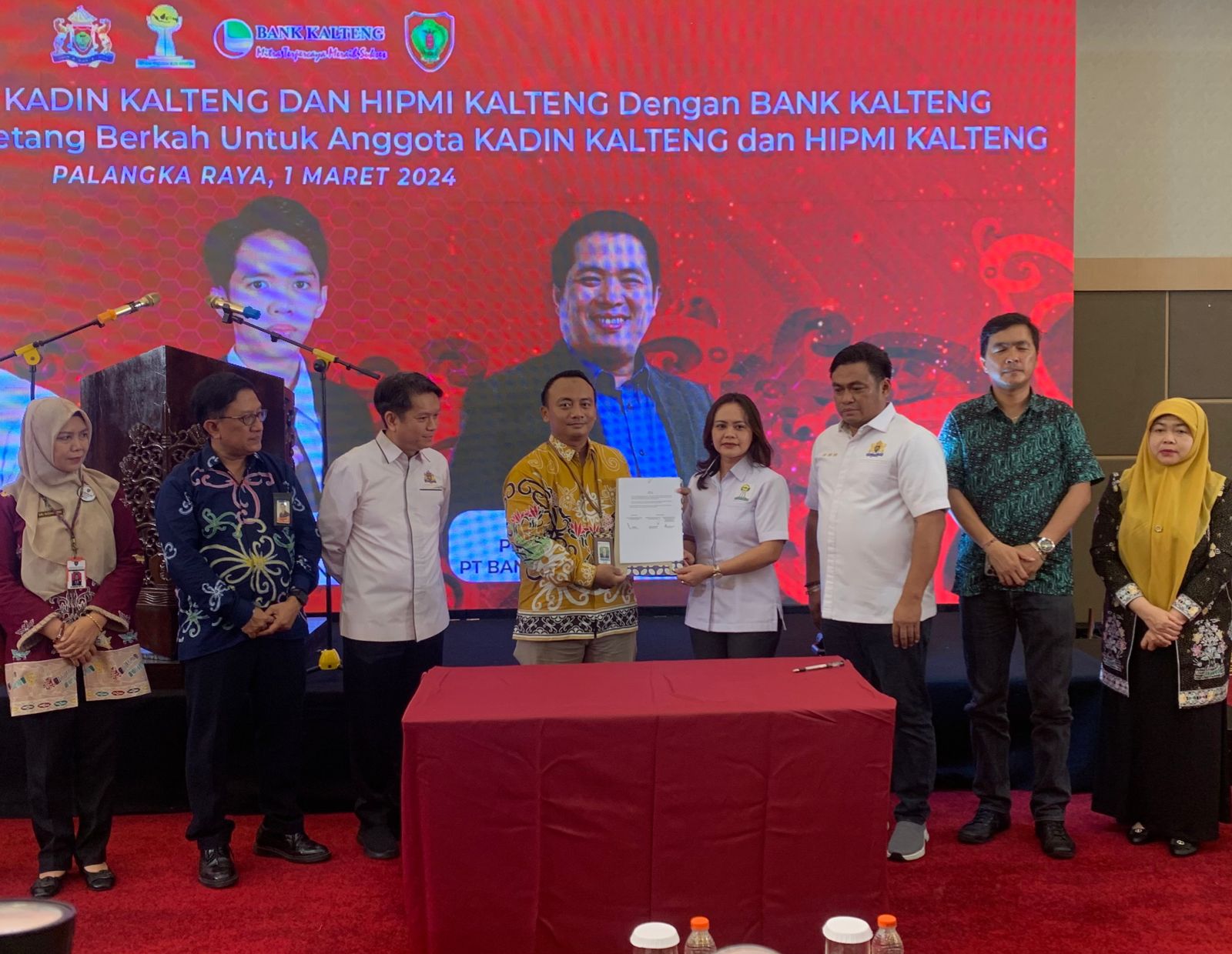 Komitmen Bantu Pelaku Usaha, Kadin dan HIPMI Kalteng Kolaborasi Bersama Bank Kalteng Gelar Business Gathering