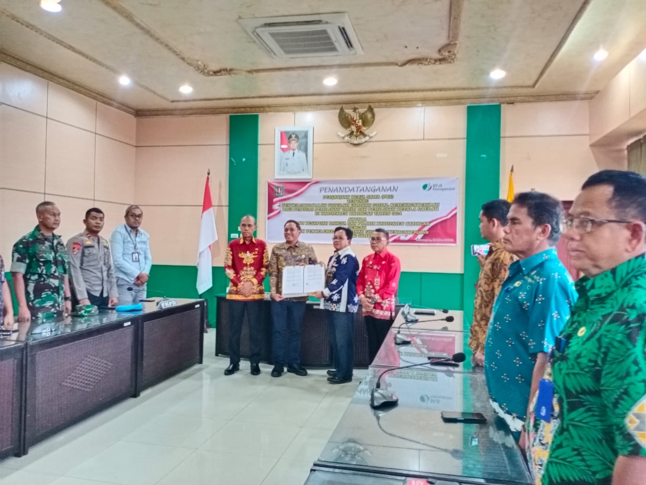 Penyelenggara Pemilu di Katingan Terima Jaminan Kesehatan