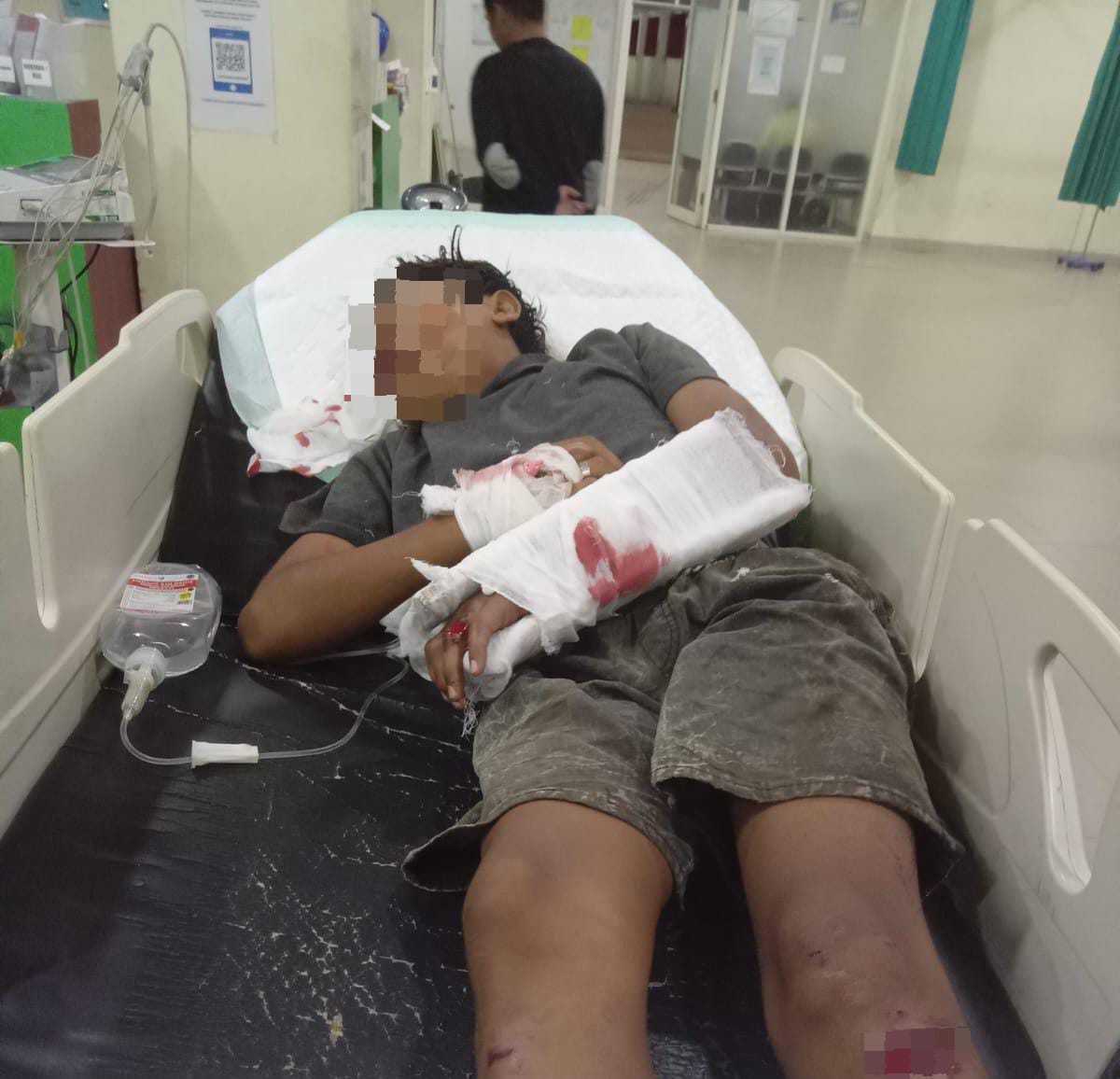 Laka Lantas di Kota Besi, Empat Orang Alami Luka