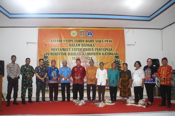 Hadiri Safari Nyepi, Pj Bupati Katingan: Wujudkan Umat Beragama Harmonis