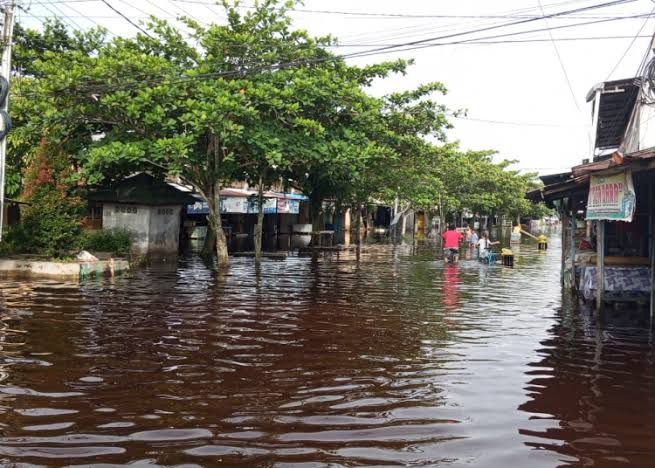 10.319 Jiwa Terdampak Banjir di Palangka Raya