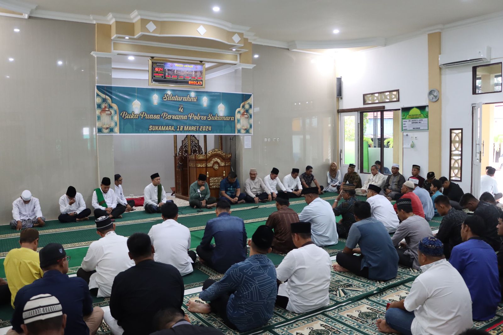 Pj Bupati Hadiri Buka Puasa Bersama Polres Sukamara