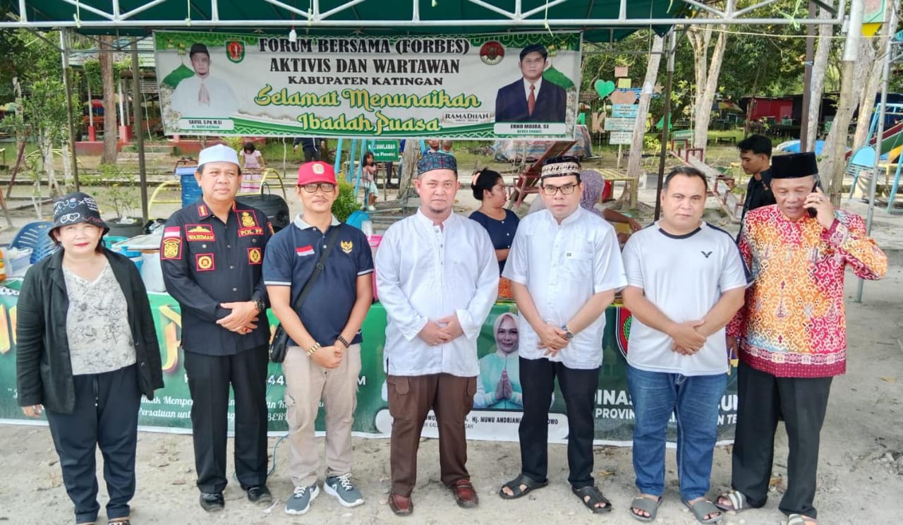 Pj Bupati Katingan Blusukan ke Pasar Ramadan Jelang Buka Puasa