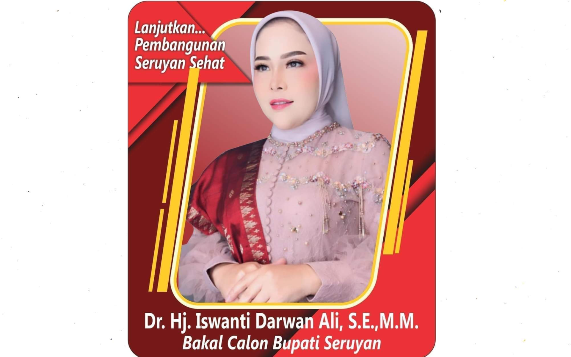 Iswanti Nyatakan Siap Bertarung di Pilkada Seruyan 2024