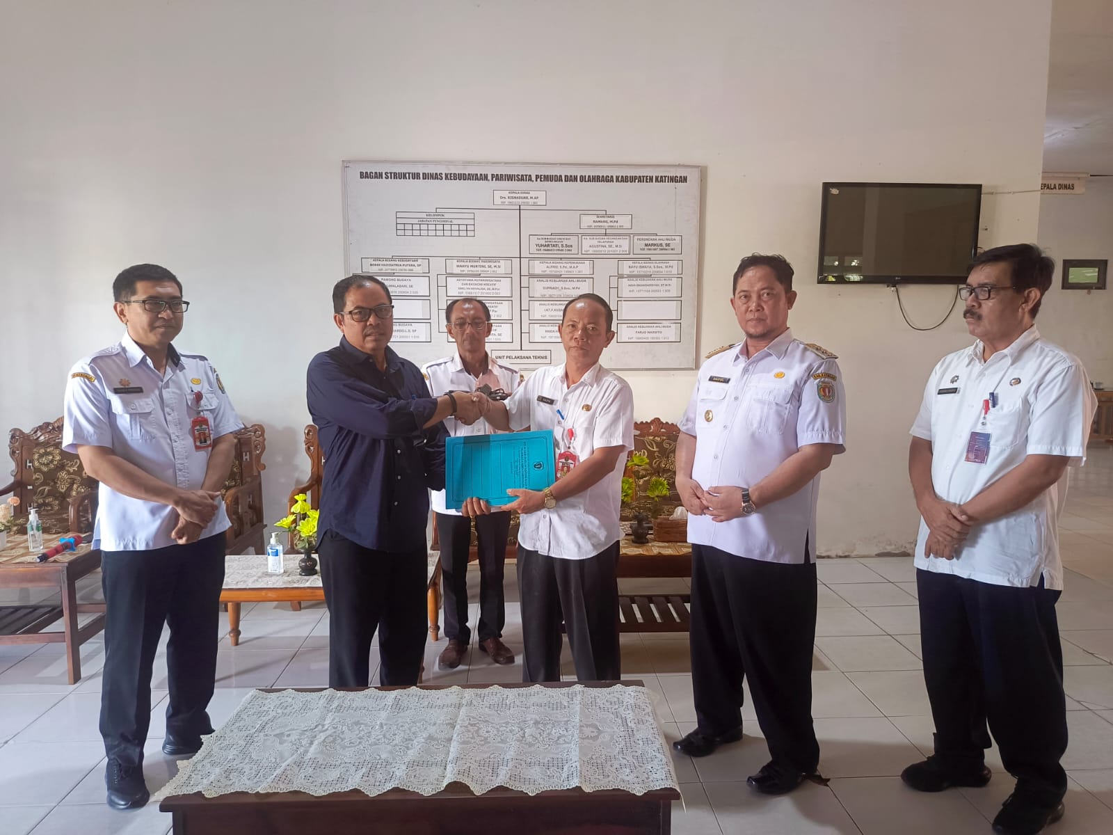 Jabatan Kepala Disporbudpar Katingan Diisi Plt