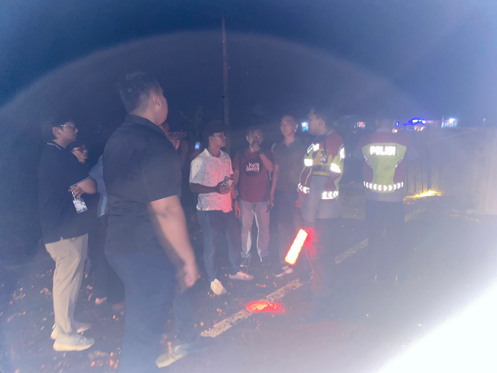 Bus PO Logos, Pikap Pembawa Buah Sawit dan Minibus Terlibat Kecelakaan Beruntun di Pundu