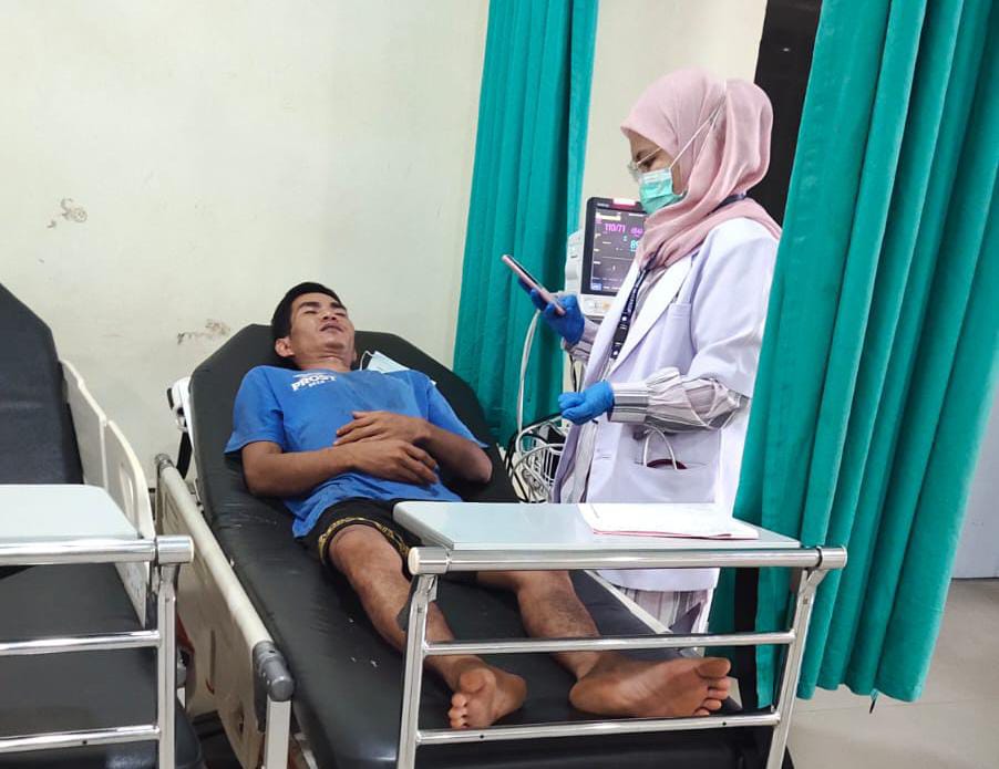 Warga Diduga Dianiaya Puluhan Oknum Sekuriti Perusahaan hingga Alami Lebam
