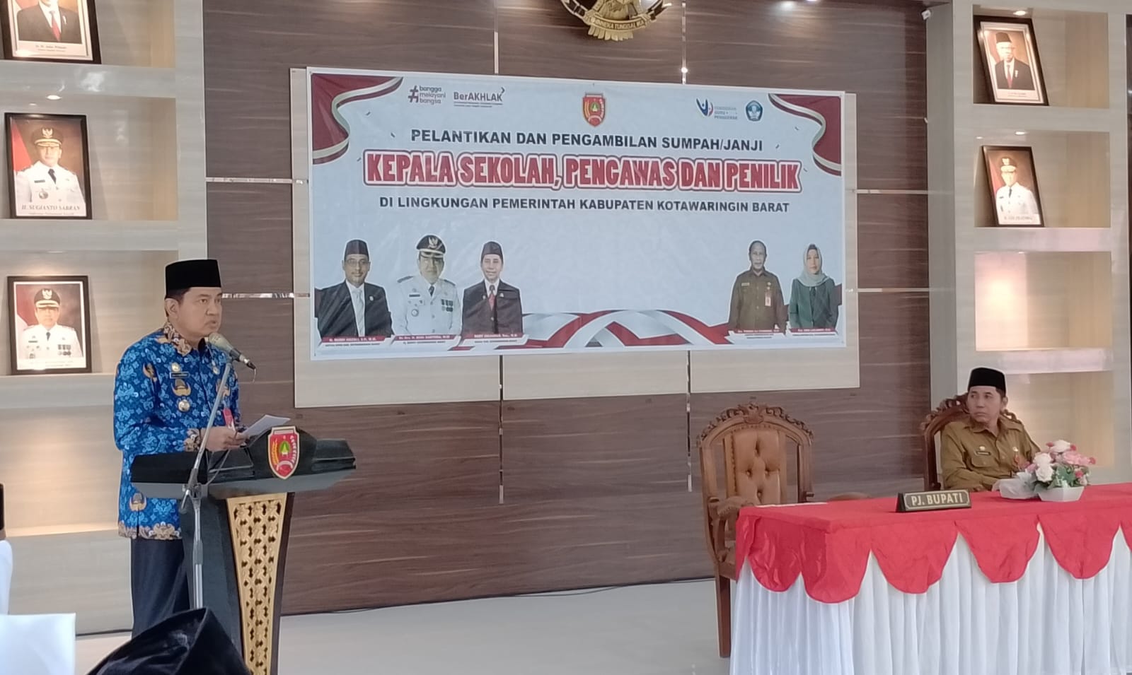 Pj Bupati Kobar akan Tindak Tegas Kepsek Jika Ada Pungli di Sekolah