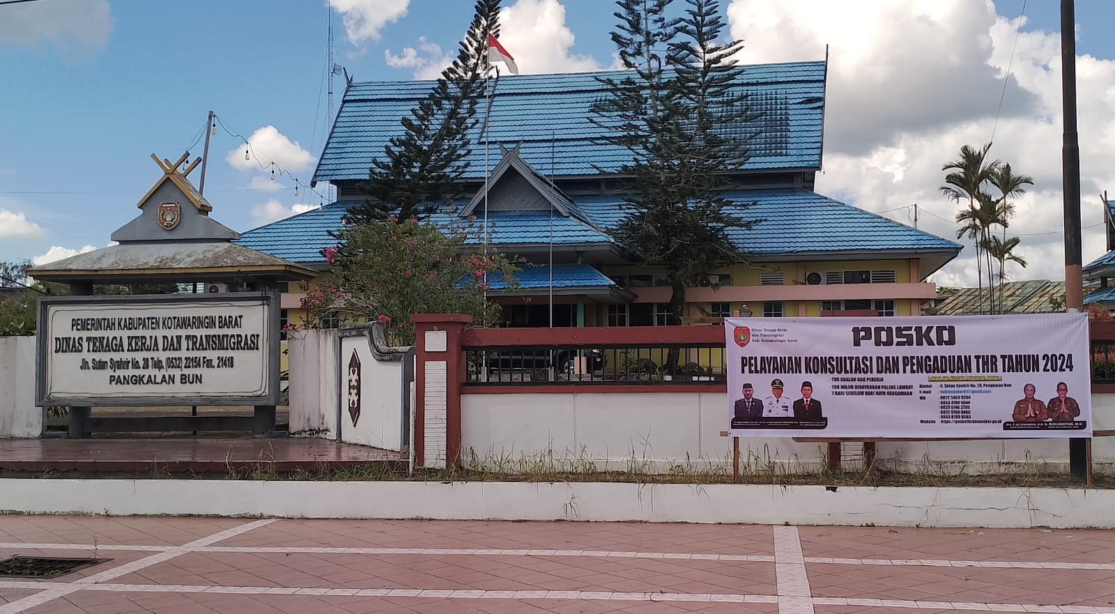 Disnakertrans Kobar Buka Posko Pengaduan THR