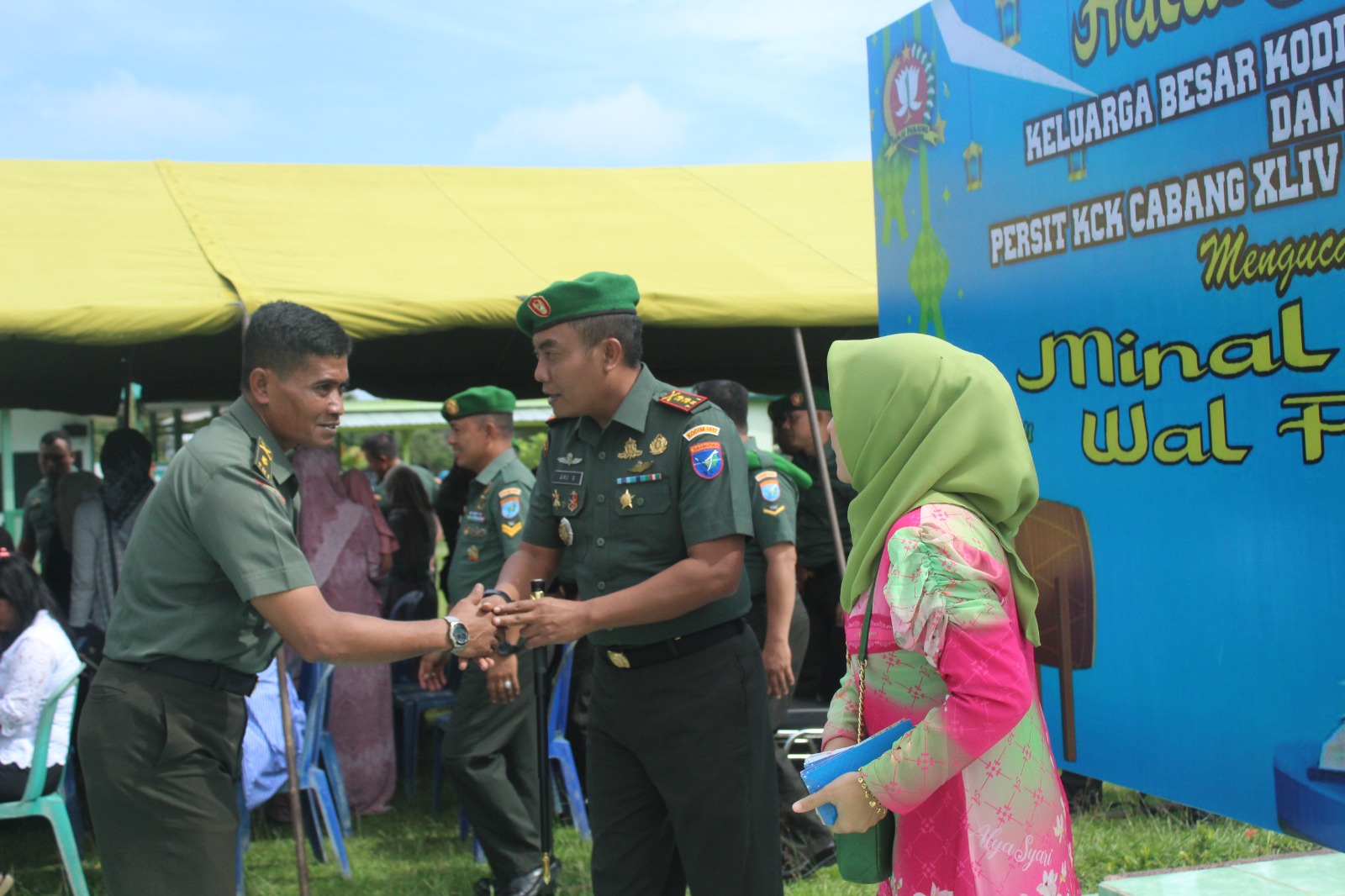 Kodim 1017 Lamandau Gelar Acara Halal Bihalal Pasca Libur Idul Fitri