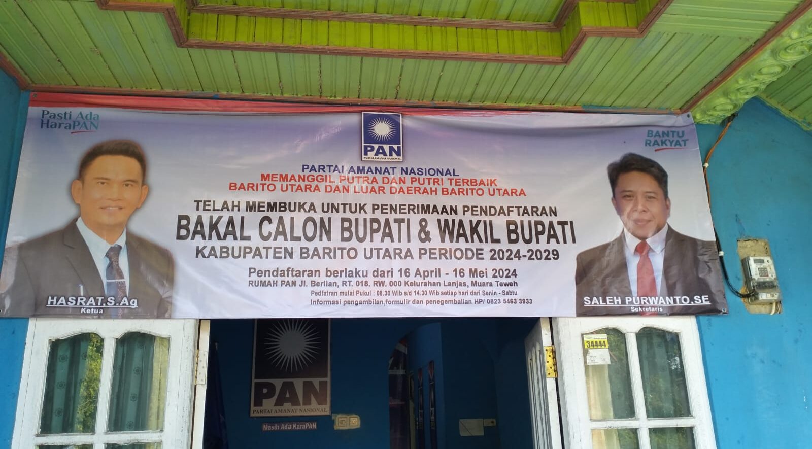 Jelang Pilkada Barito Utara, DPD PAN Buka Pendaftaran Balon Bupati dan Wakil Bupati