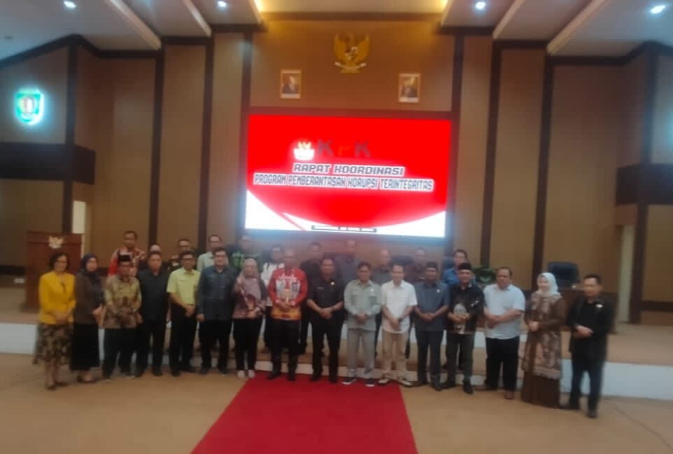 DPRD Apresiasi Pelaksanaan Rapat Koordinasi TAPD Kabupaten Katingan bersama KPK-RI