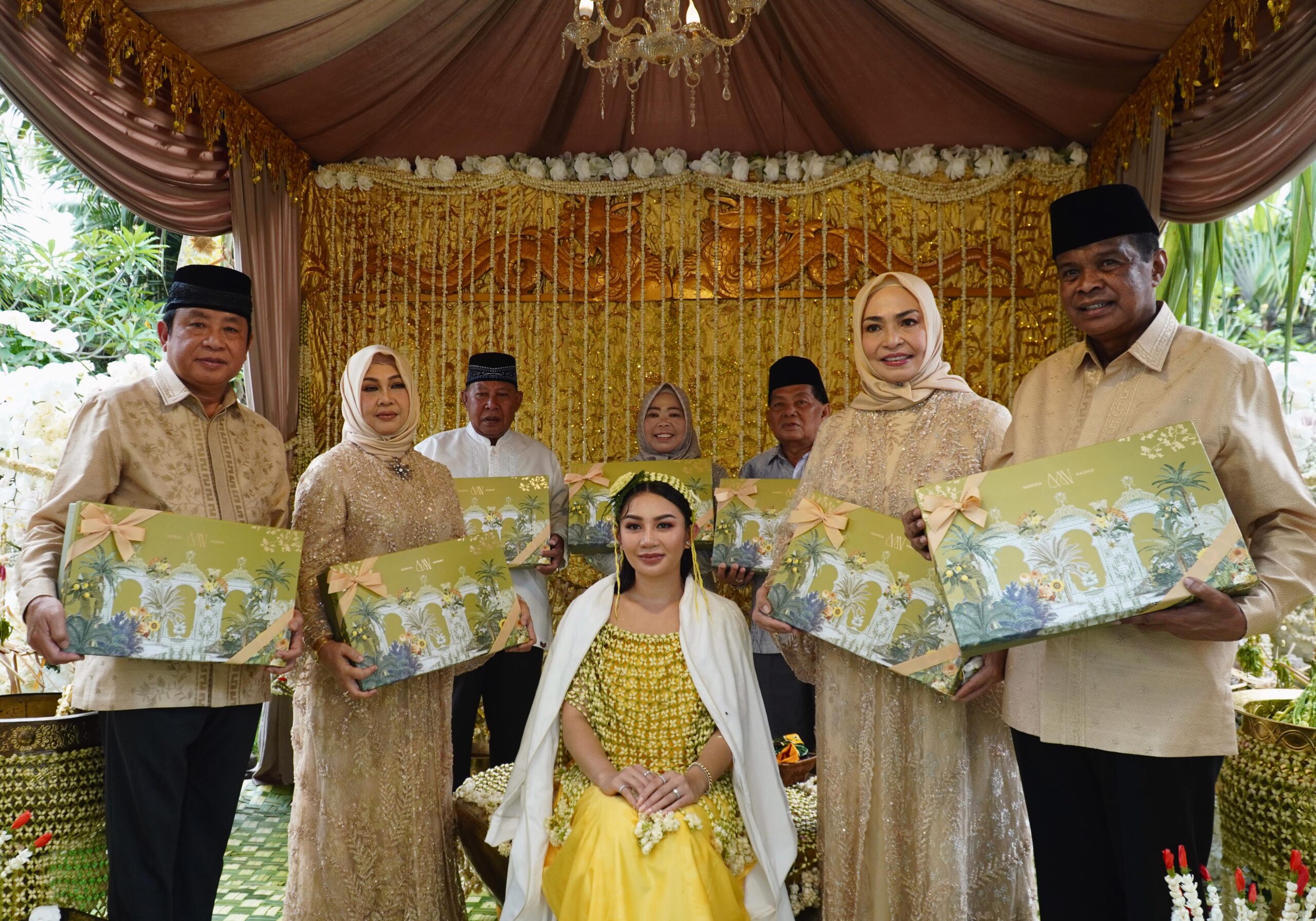 Pernikahan Mewah Menyatukan Dua Keluarga Pengusaha Terkemuka