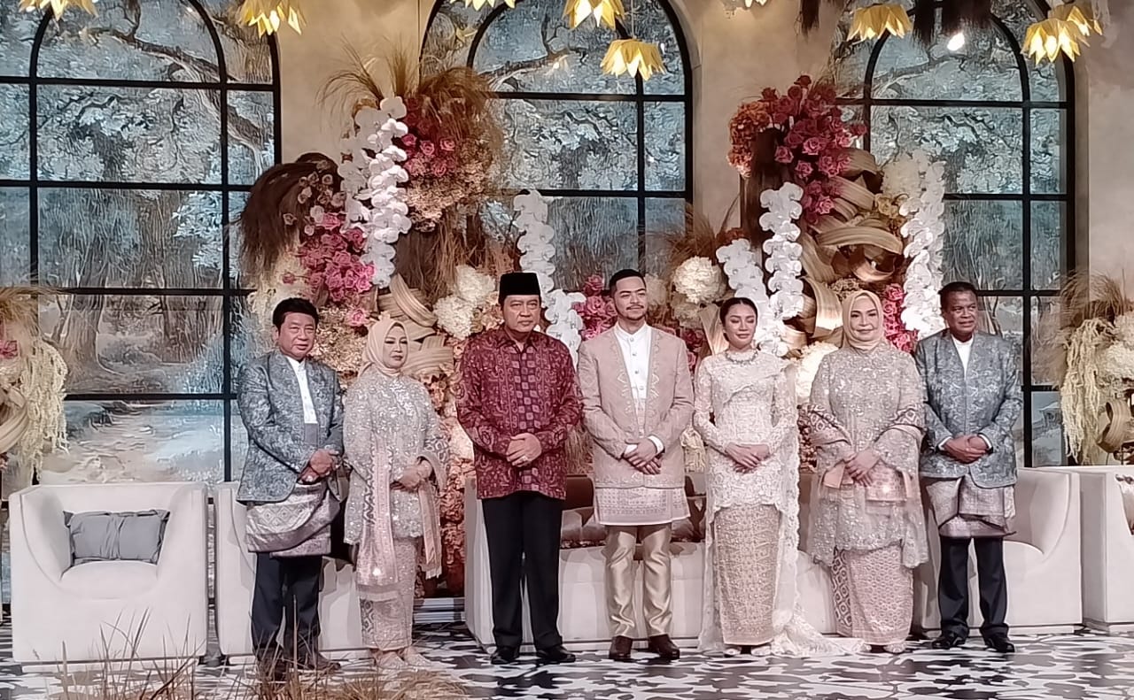 Pernikahan Monika Putri Rasyid dan Muhammad Khairnadhif Kasyfillah Berlangsung Meriah