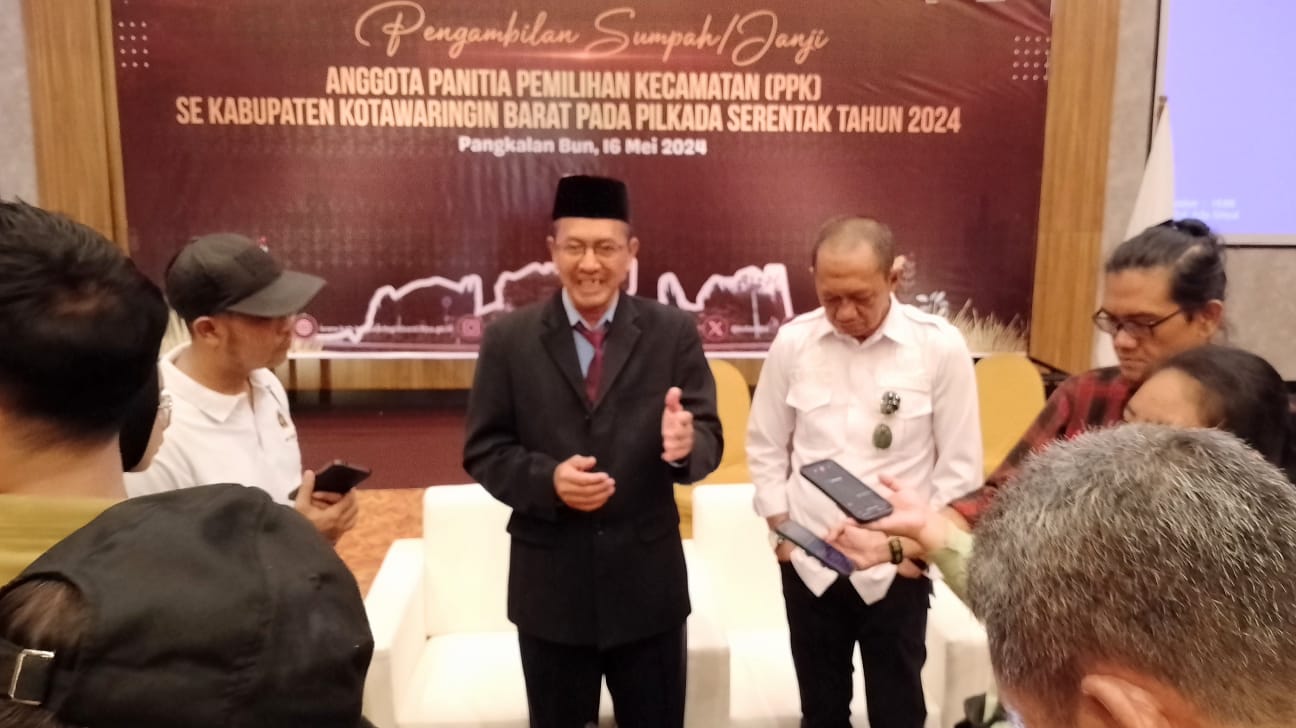 Ketua KPU Kobar Chaidir: Sanksi Tegas Menanti Pelanggaran Kode Etik oleh Anggota PPK