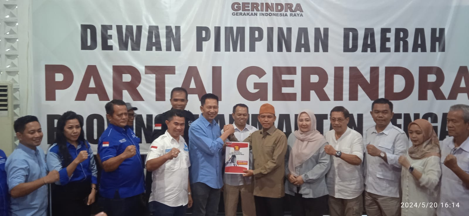 Demokrat -Gerindra Berpotensi Berkoalisi di Pilkada Kalteng
