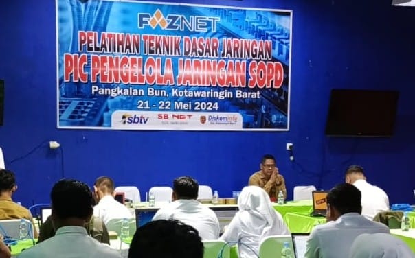 Pemerintah Kobar Gelar Workshop Jaringan Dasar