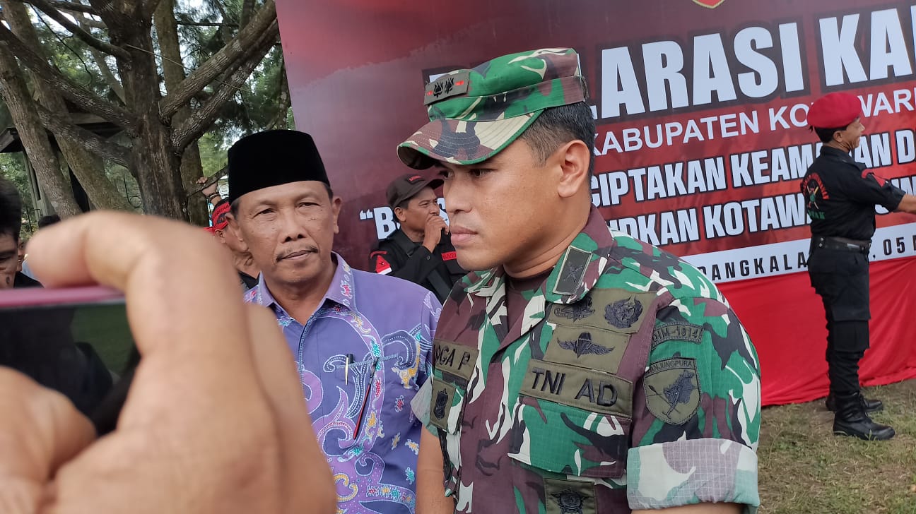 Dandim 1014 Pbun Komitmen Dukung Upaya Terciptanya Kamtibmas di Kobar, Utamakan Pendekatan Inklusif