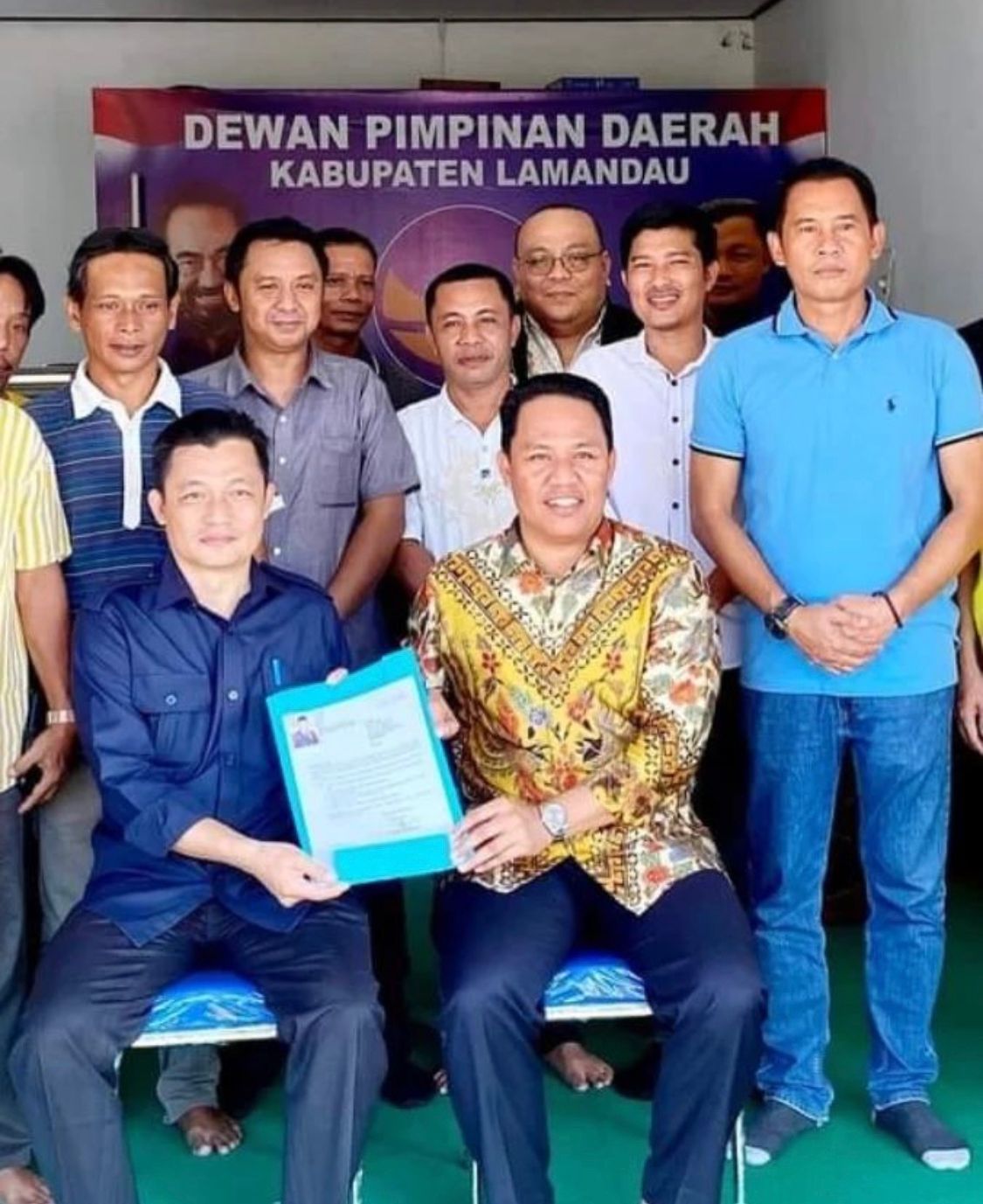 Hendra Lesmana Resmi Daftar Jadi Bacalon Bupati ke Nasdem Lamandau