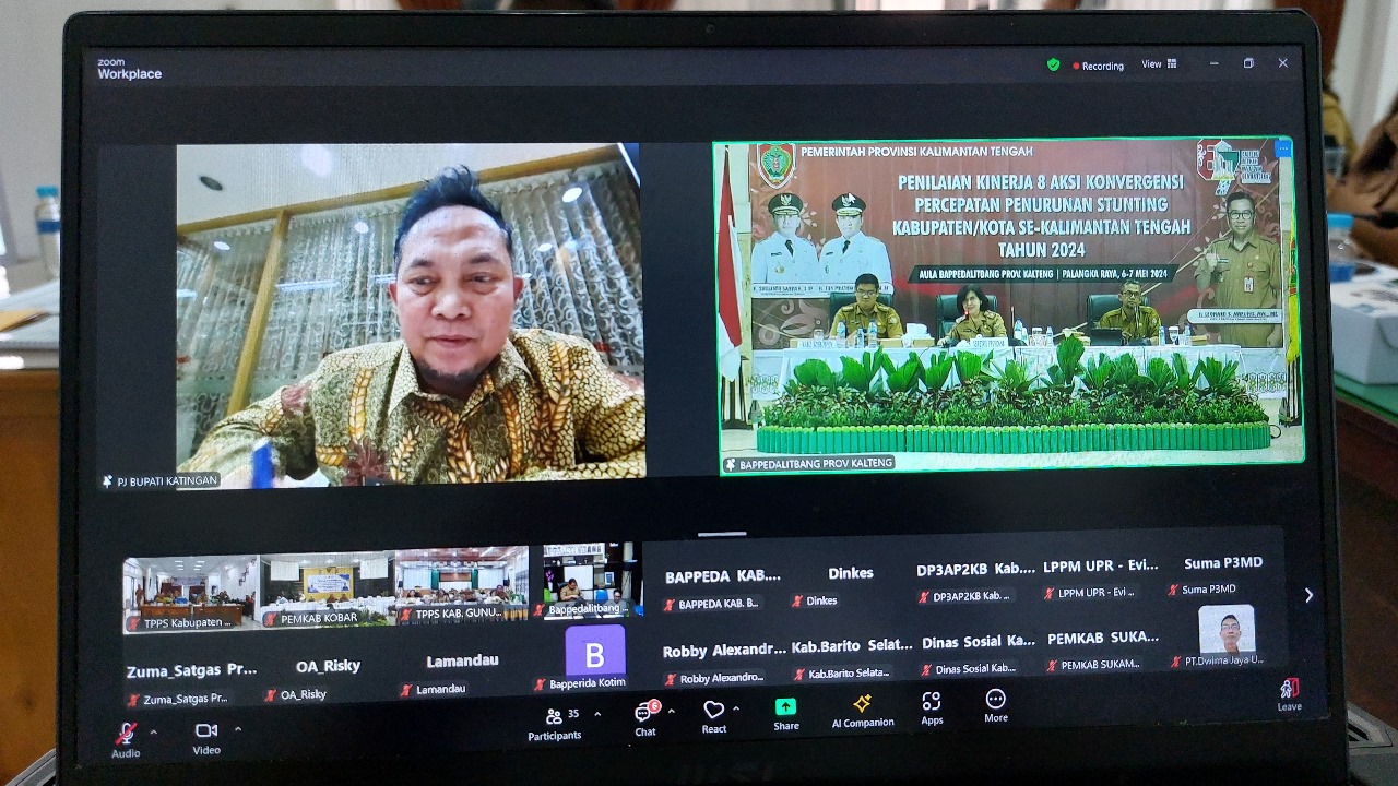 Pj Bupati Katingan Dorong Semua Pihak Kolaborasi Mewujudkan Generasi Bebas Stunting