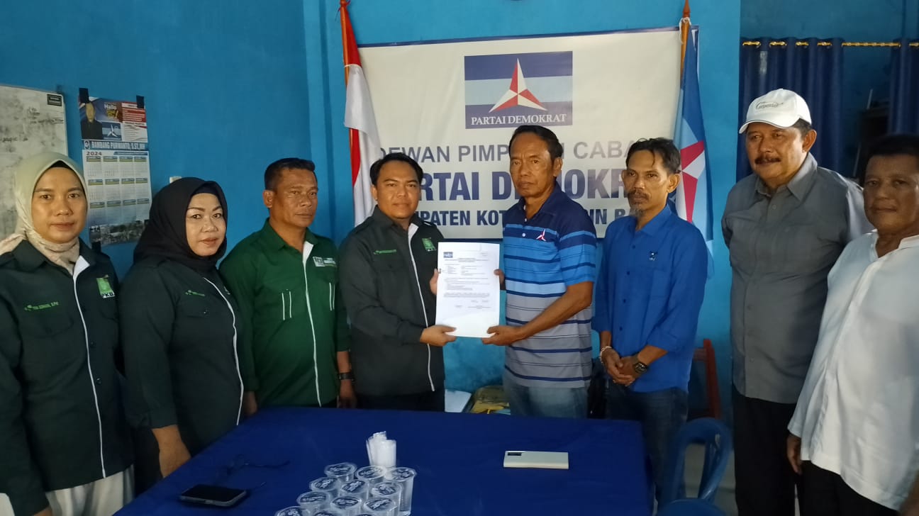 Daftar Lagi ke Demokrat, Tokoh Muda ini Maju Jadi Calon Bupati Kobar
