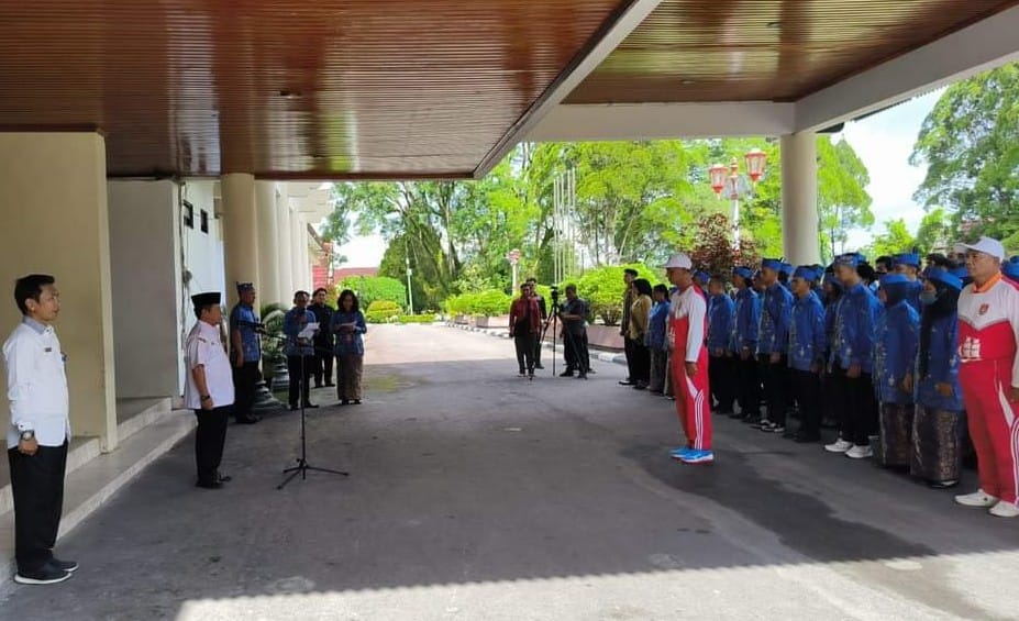 173 Atlet Kontingen Utusan Kobar Hadiri Isen Mulang 2024