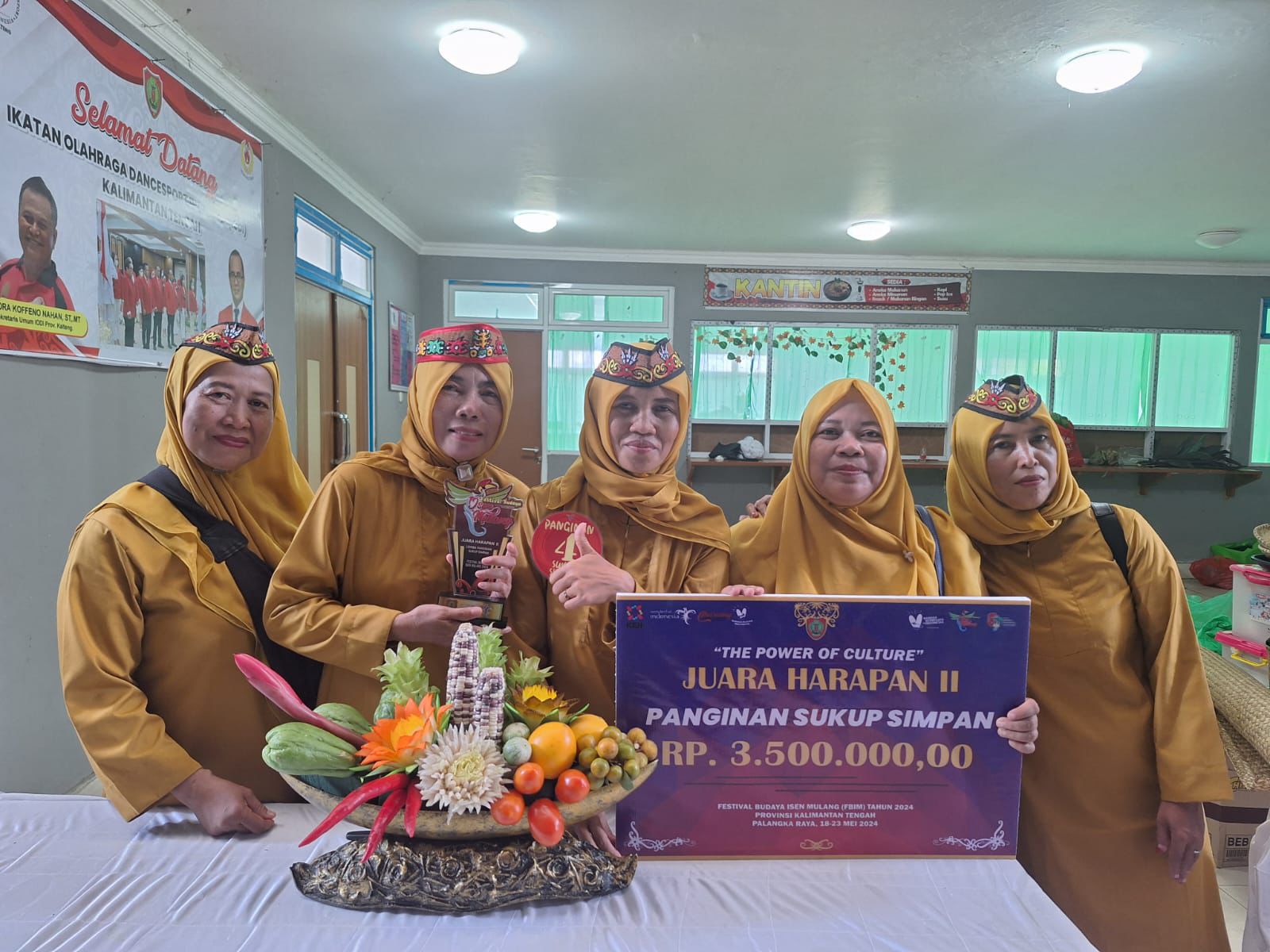 TP PKK Kelurahan Raja Sabet Juara Harapan II dalam Lomba Masak Tradisional di FBIM