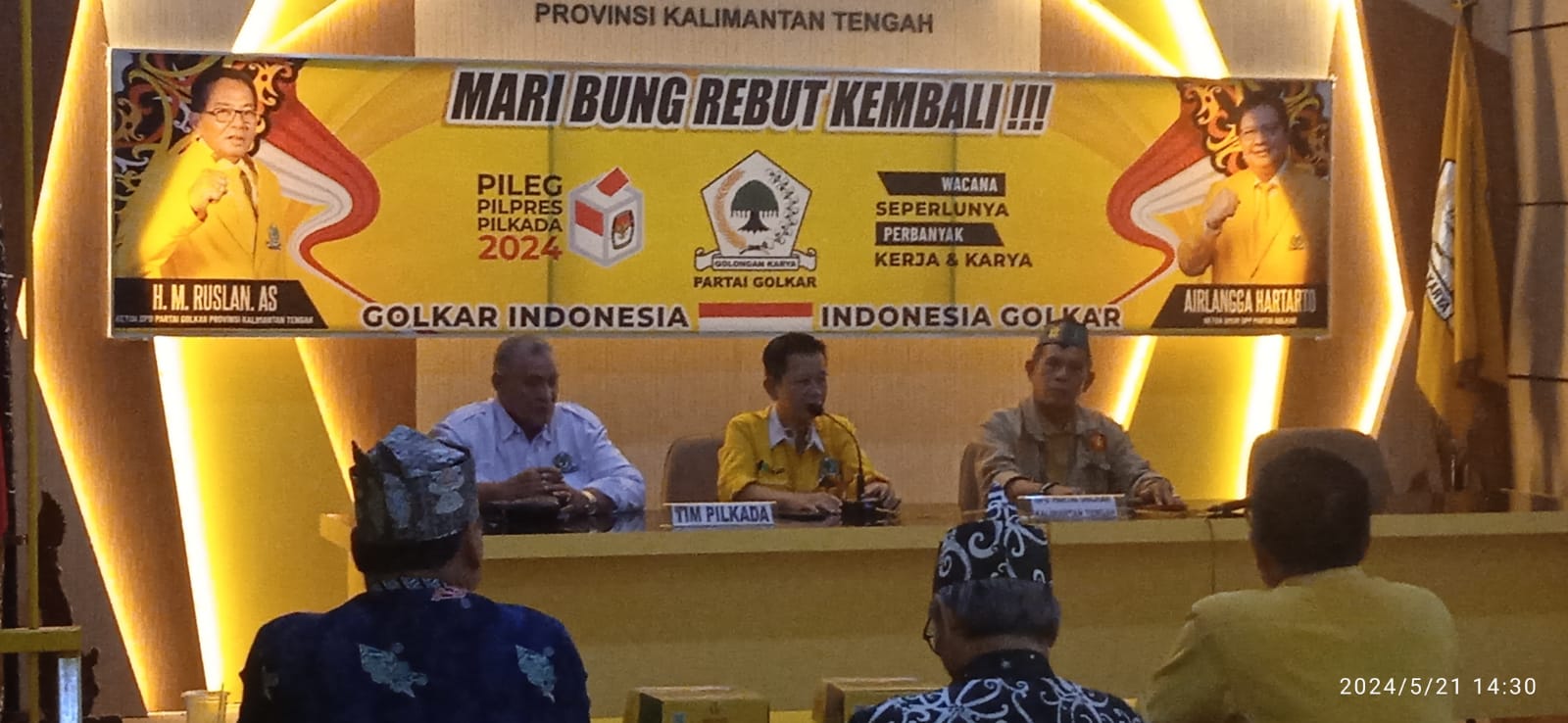 Jelang Pilkada Kalteng, Ini Penjelasan Tim Penjaringan Partai Golkar