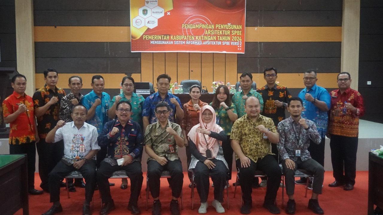 Optimalisasi SPBE, Diskominfopersantik Katingan Gelar Pelatihan ke ASN