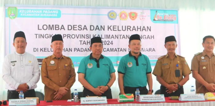 Pj Bupati Kaspinor Hadiri Lomba Desa Tingkat Provinsi di Kelurahan Padang