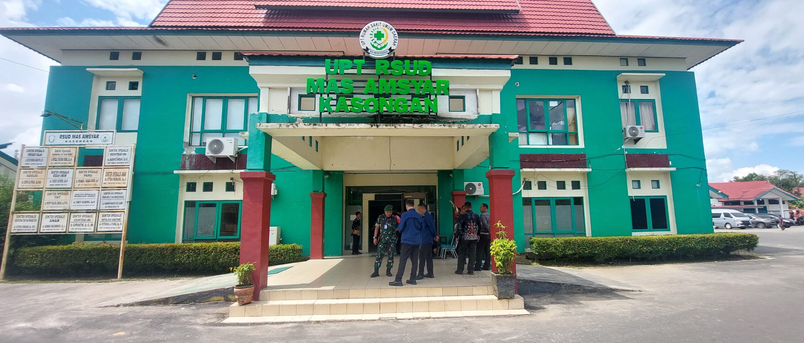 RSUD Mas Amsyar Kasongan Dijaga Ketat, Jelang Kedatangan Presiden Jokowi