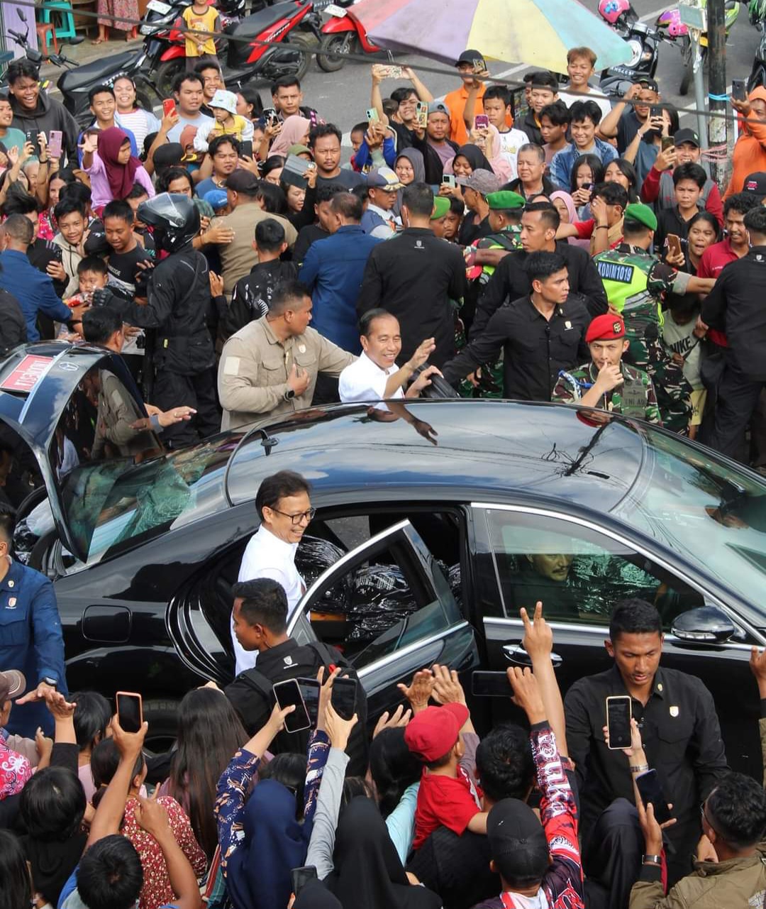 Pemkab Katingan Merasa Bangga Kunjungan Presiden Jokowi di Sambut  Masyarakat Antusias