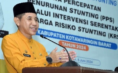 Pemkab Kobar Terus Konsisten Turunkan Angka Stunting di Tahun 2024