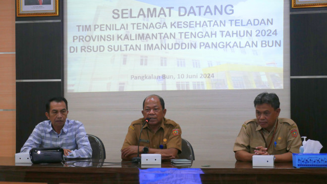 Penilaian di RSSI Pangkalan Bun Langkah menuju Nakes Teladan Tingkat Nasional