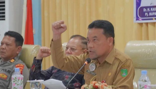 Sekda Rendy Lesmana Hadiri Rapat Forum Perangkat Daerah Rancangan Teknokratik RPJMD 2025-2029