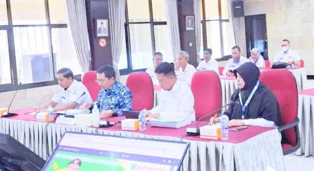 Pj Bupati Sukamara Ikuti Evaluasi LKPJ Triwukan Ketiga