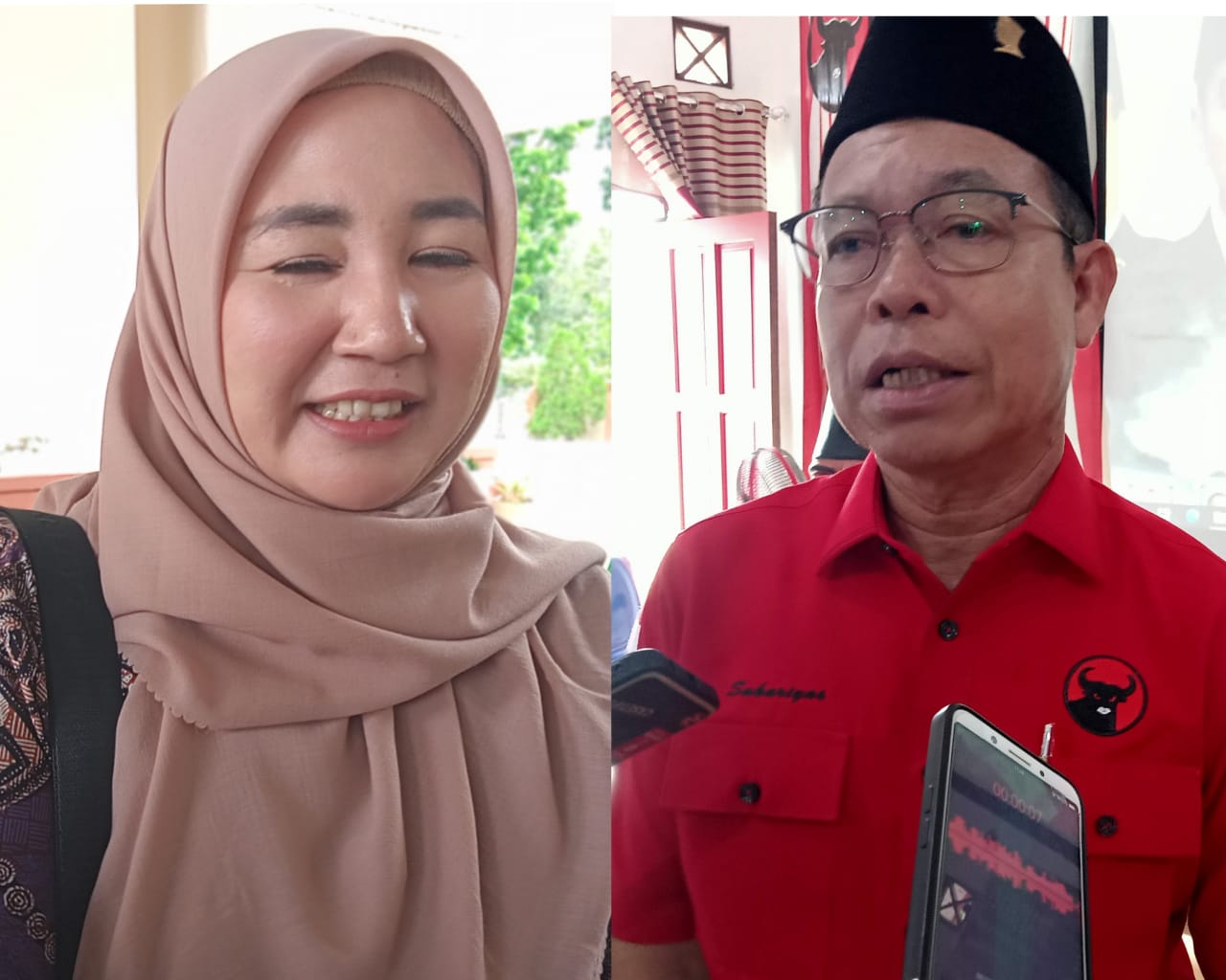 Koalisi PDI-P dan Gerindra di Katingan Makin Serius, Sakariyas -Endang Makin Pede
