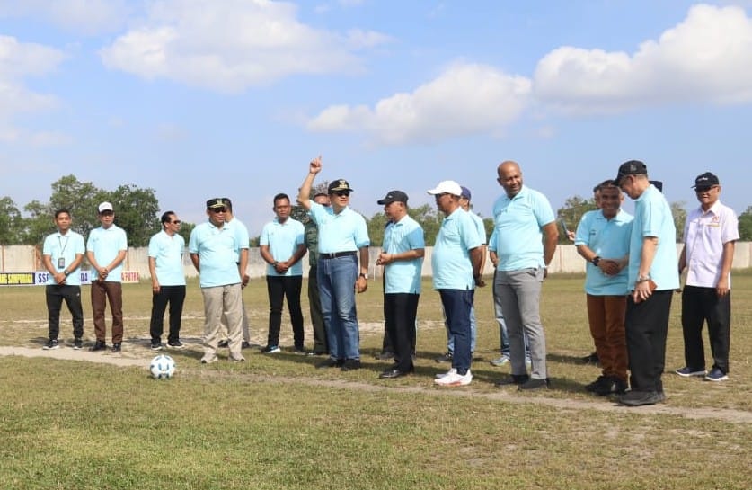 Rayakan HUT ke-32, PDAM Tirta Arut Pangkalan Bun Gelar Turnamen Sepak Bola U-16