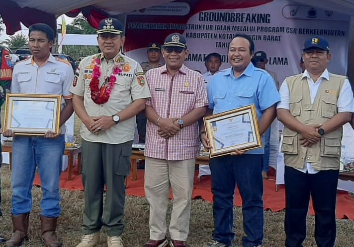 DPRD Kotawaringin Barat Apresiasi CSR Berkelanjutan untuk Peningkatan Infrastruktur Jalan
