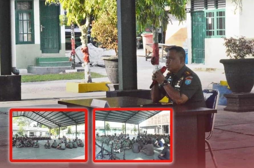 Tegas! Dandim 1014/Pbn Siap Beri Sanksi Prajurit yang Kedapatan Judi Online