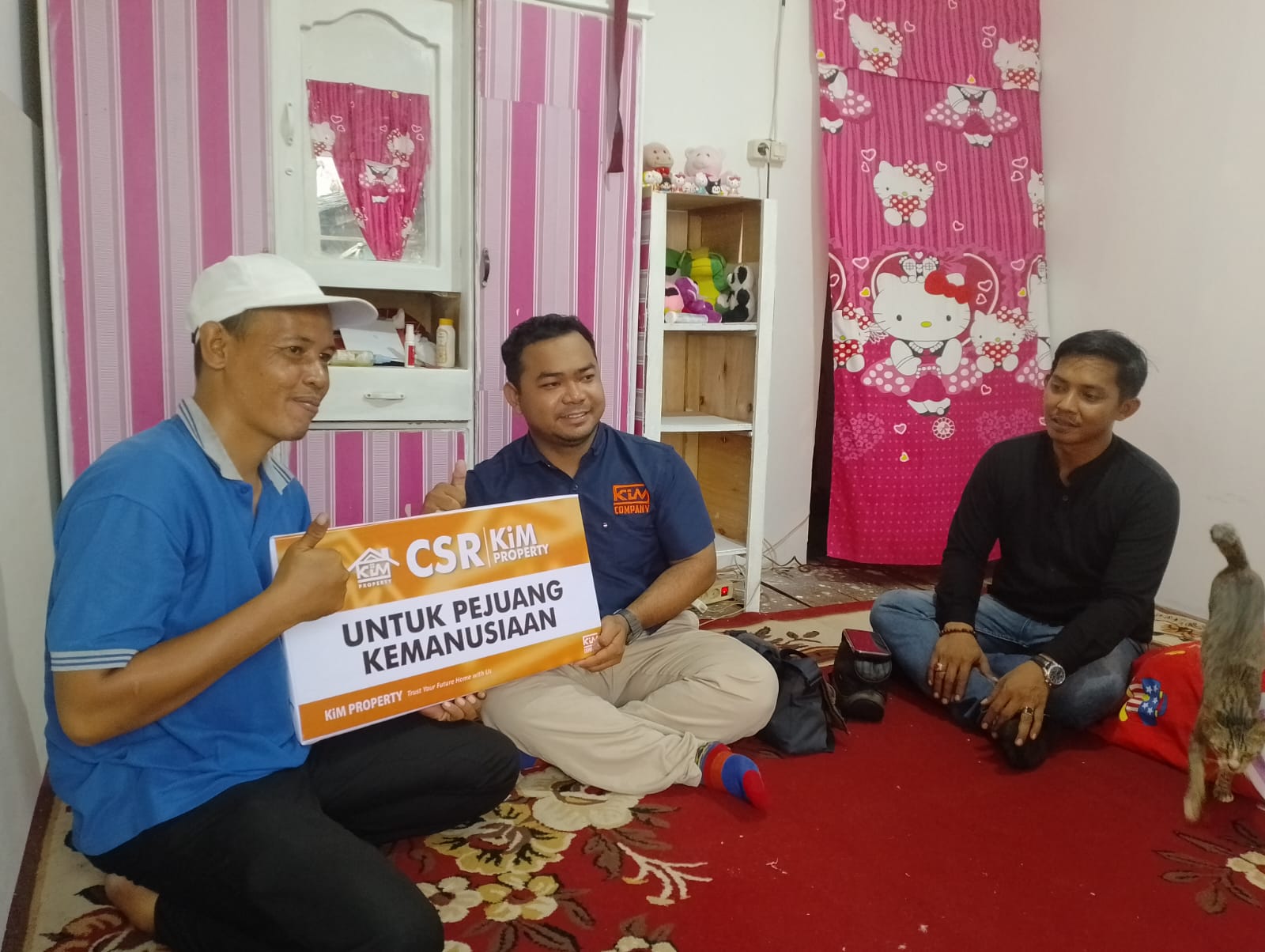 KiM Property Luncurkan Program CSR untuk Pejuang Kemanusiaan di Kelurahan Baru, Rumah Indra Alfian Terpilih
