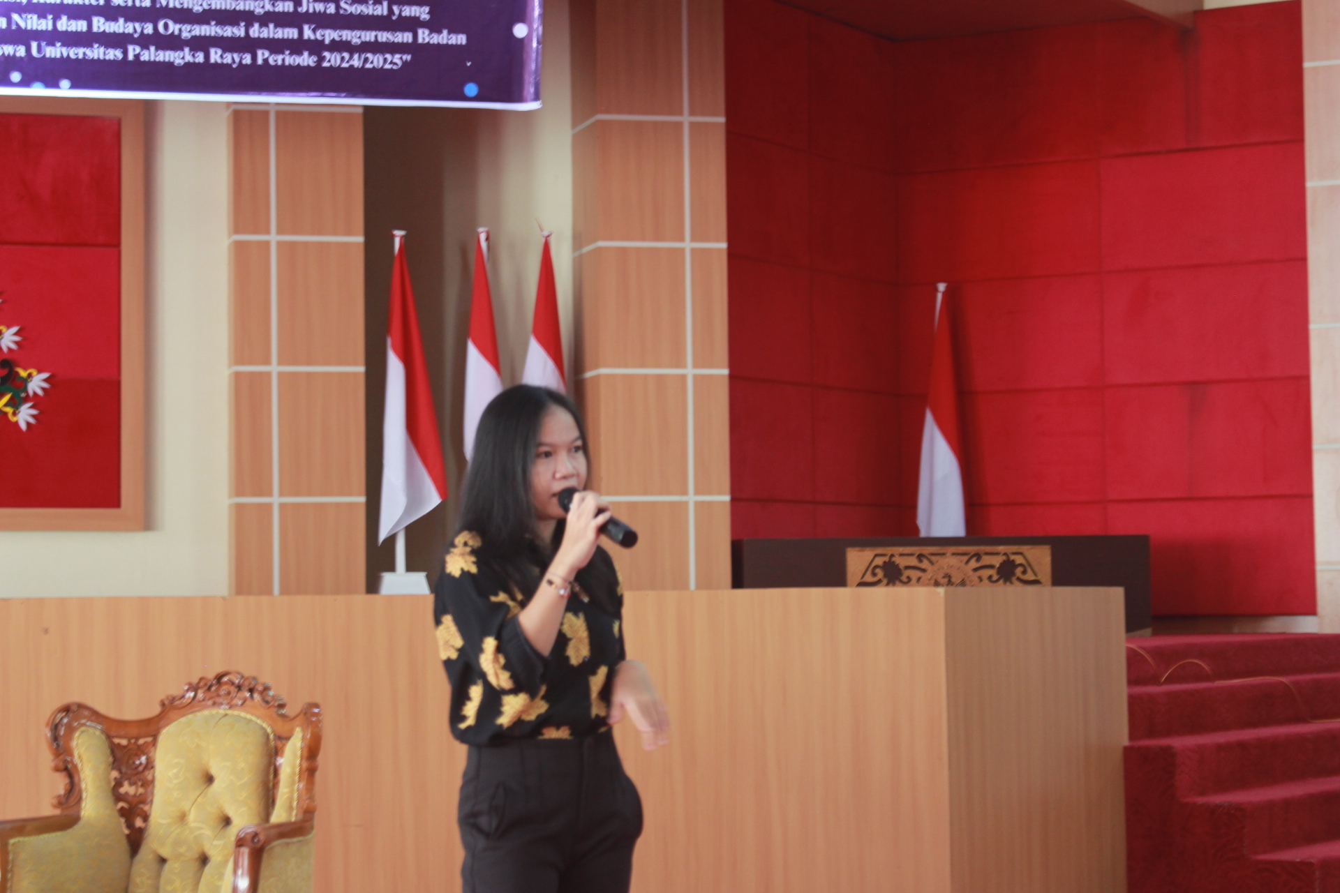 Demisioner Wapres Mahasiswa UPR Terkankan Kebebasan Memilih dalam Pilkada Kalteng 2024