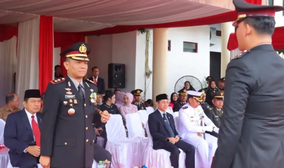 Kapolres Kobar Sebut Sinergi Forkopimda Kunci Sukses HUT Bhayangkara dan Pilkada