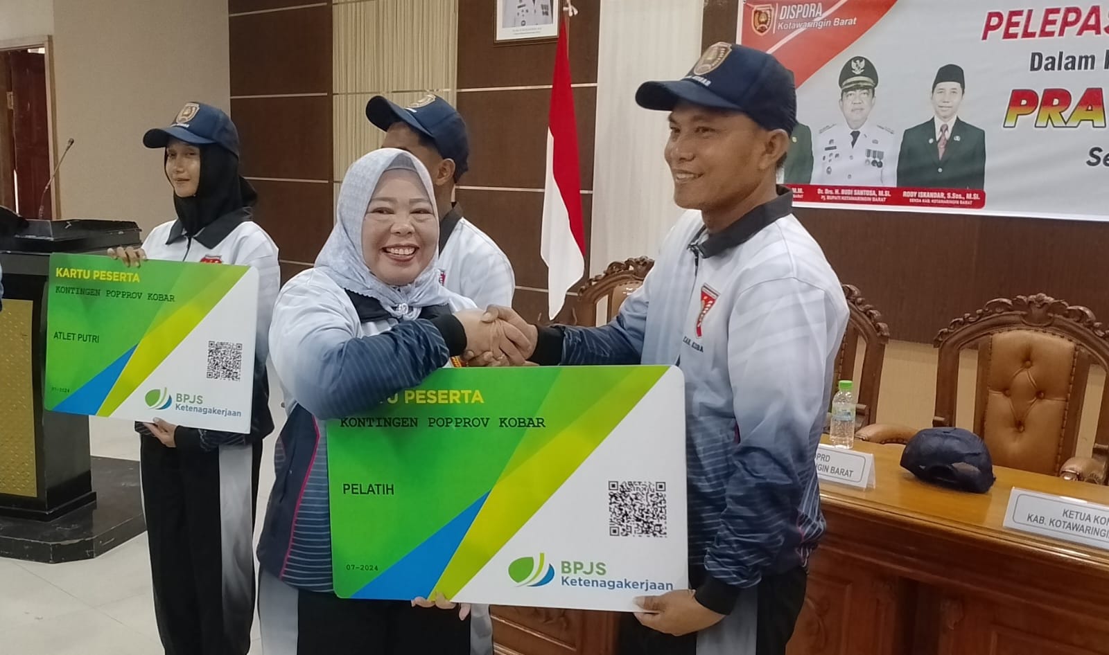 Ketua KONI Kobar Beri Semangat Atlet Pra Popnas, Dorong Kemenangan dan Kebanggaan Daerah