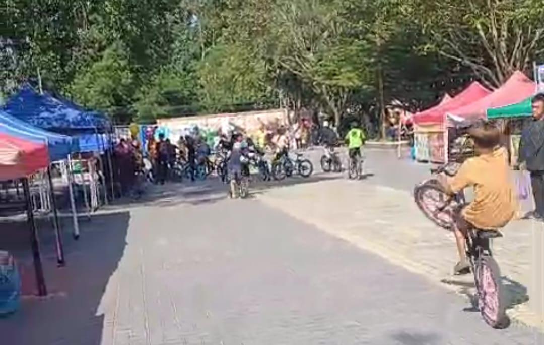 Sterilisasi Taman Kota, Pedagang UMKM Dilarang Berjualan Pagi hingga Siang di Bundaran Pancasila