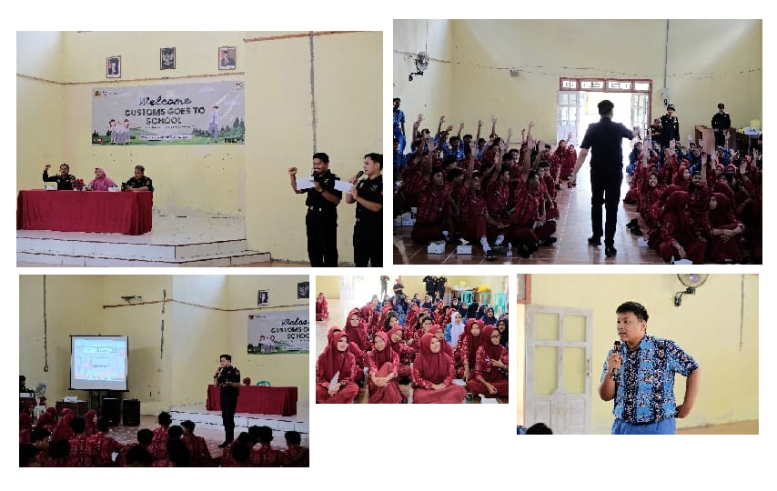Bea Cukai Goes to School: Edukasi Siswa SMA 1 Sukamara tentang Peran DJBC di APBN