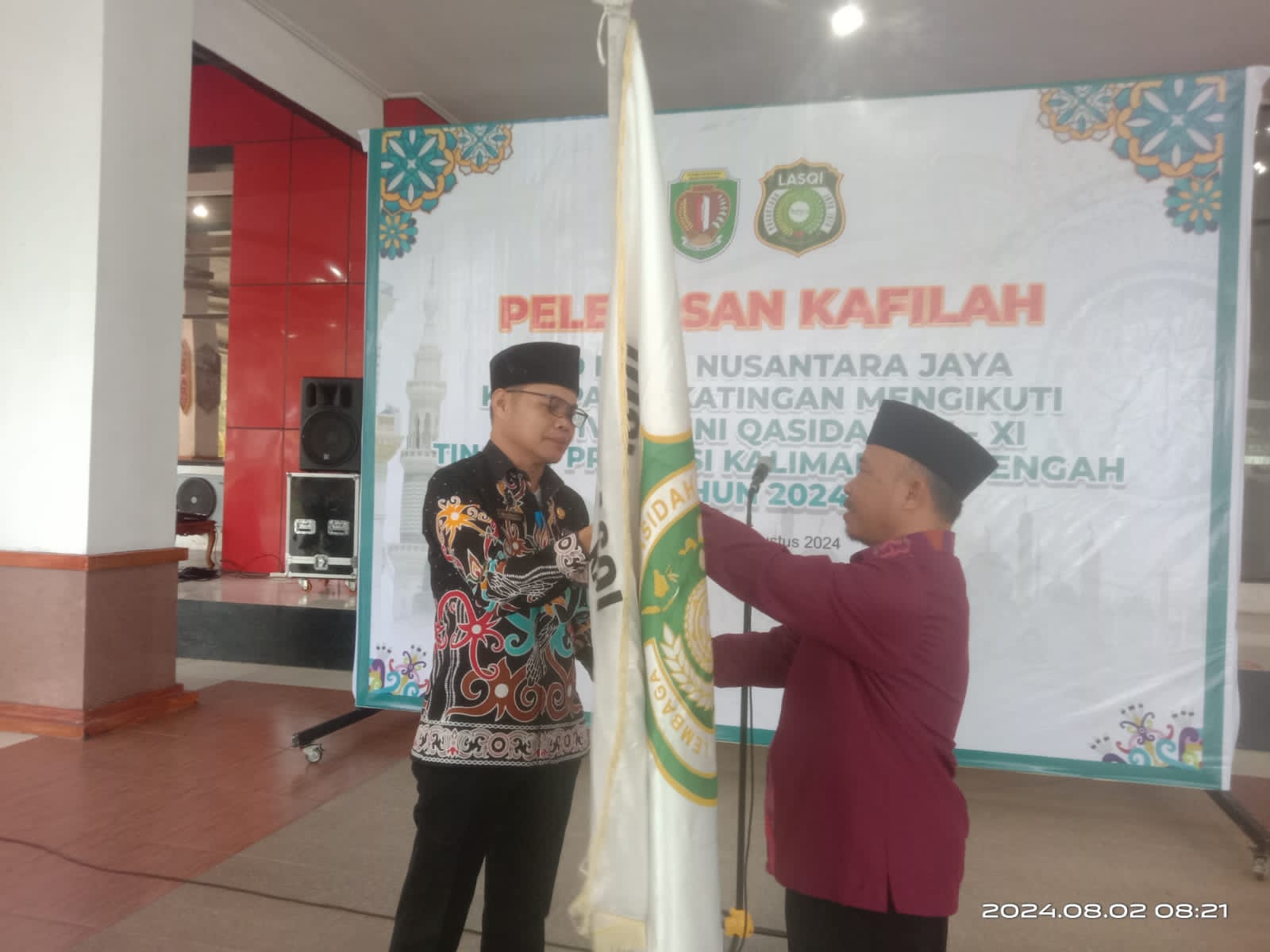 45 Peserta Kafillah LSQI Katingan Bertolak untuk Ikuti FSQ Tingkat Kalteng