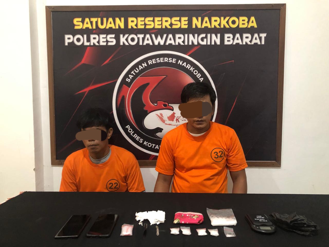 Polres Kobar Tangkap Dua Pengedar Narkoba di Dua Lokasi Berbeda